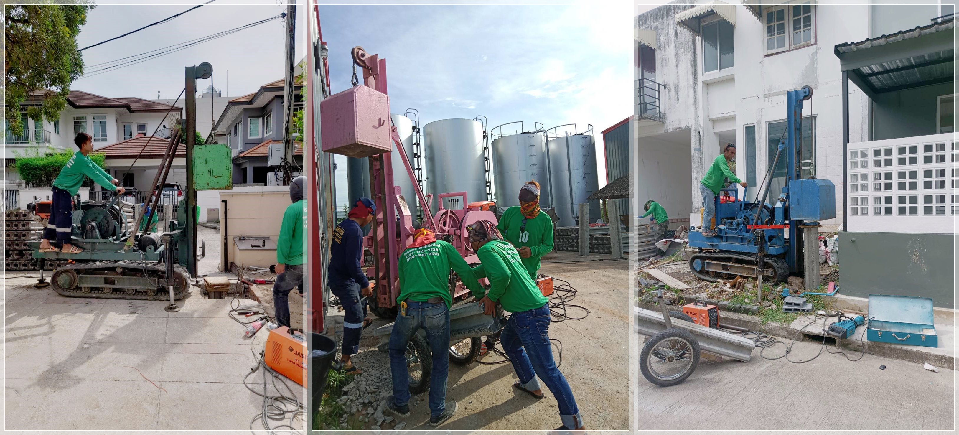 ตอกเสาเข็มไมโครไพล์ สมุทรสาคร